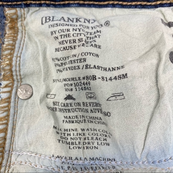 Blank NYC Hiker Short Jean Shorts 27 - Picture 4 of 6